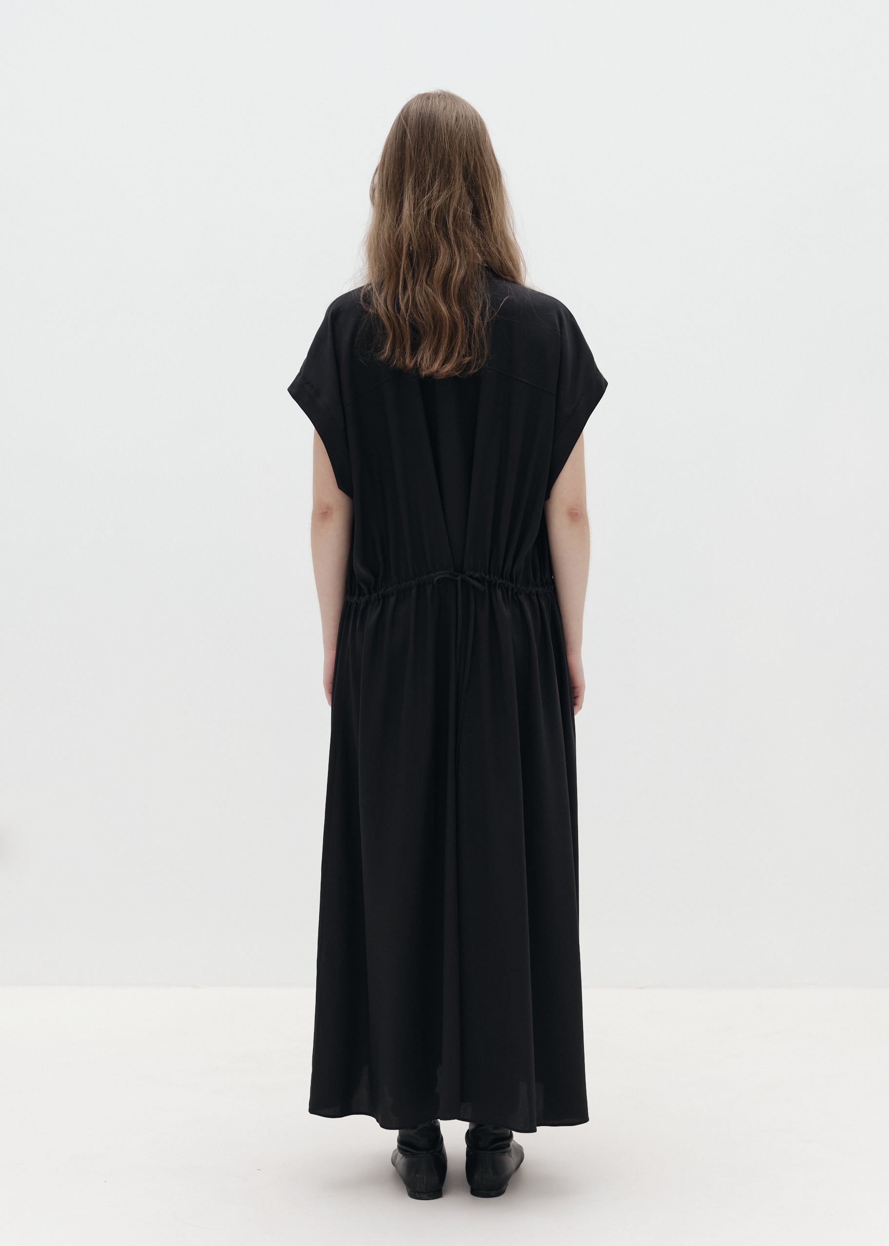 Drawstring Tie Dress