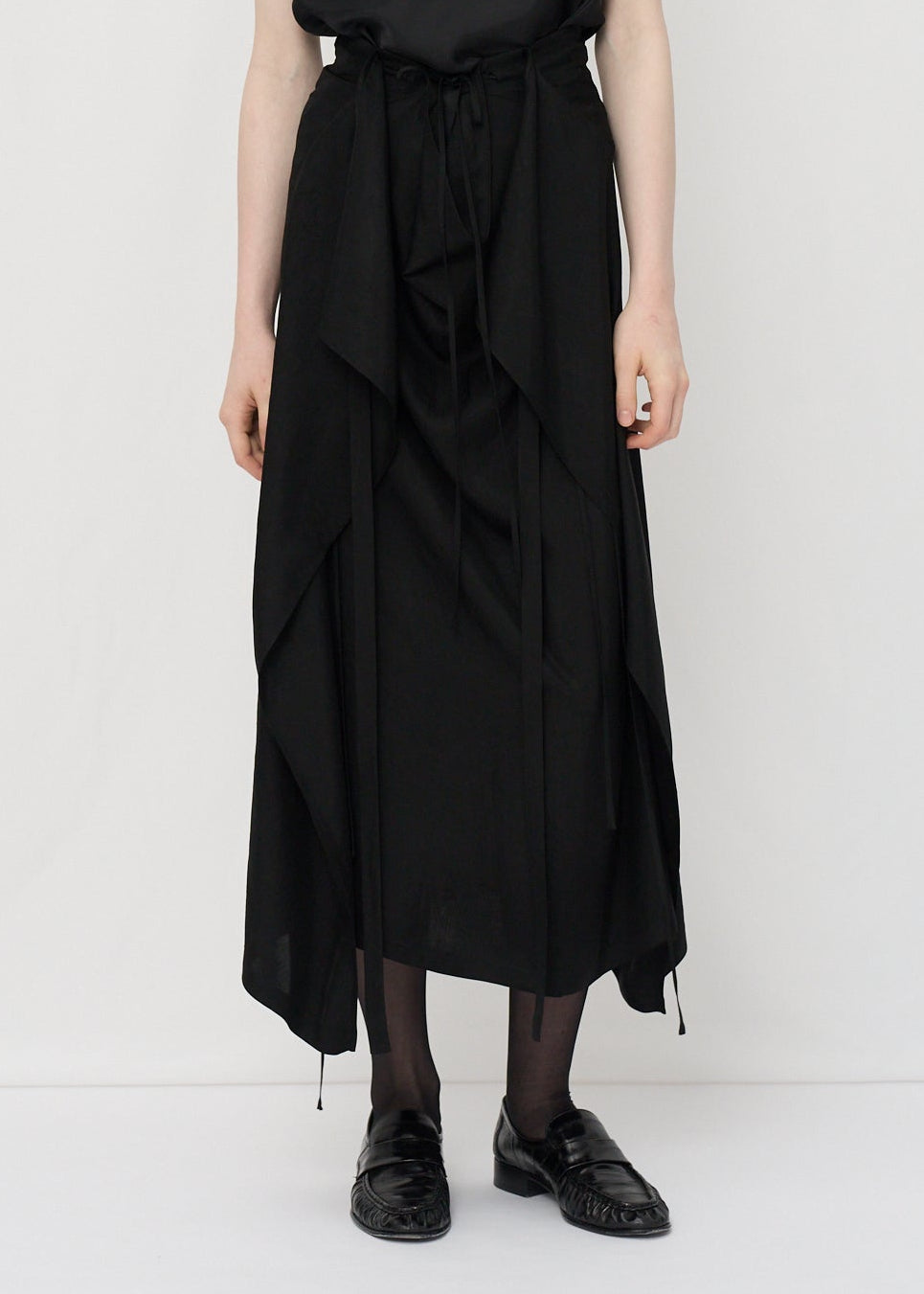 Acetate Wrap Skirt