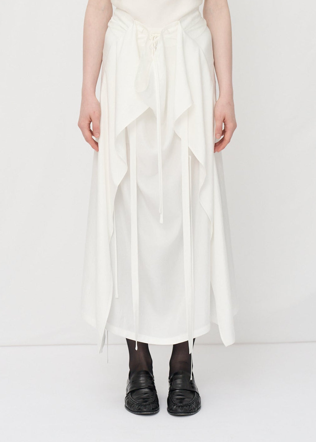 Acetate Wrap Skirt
