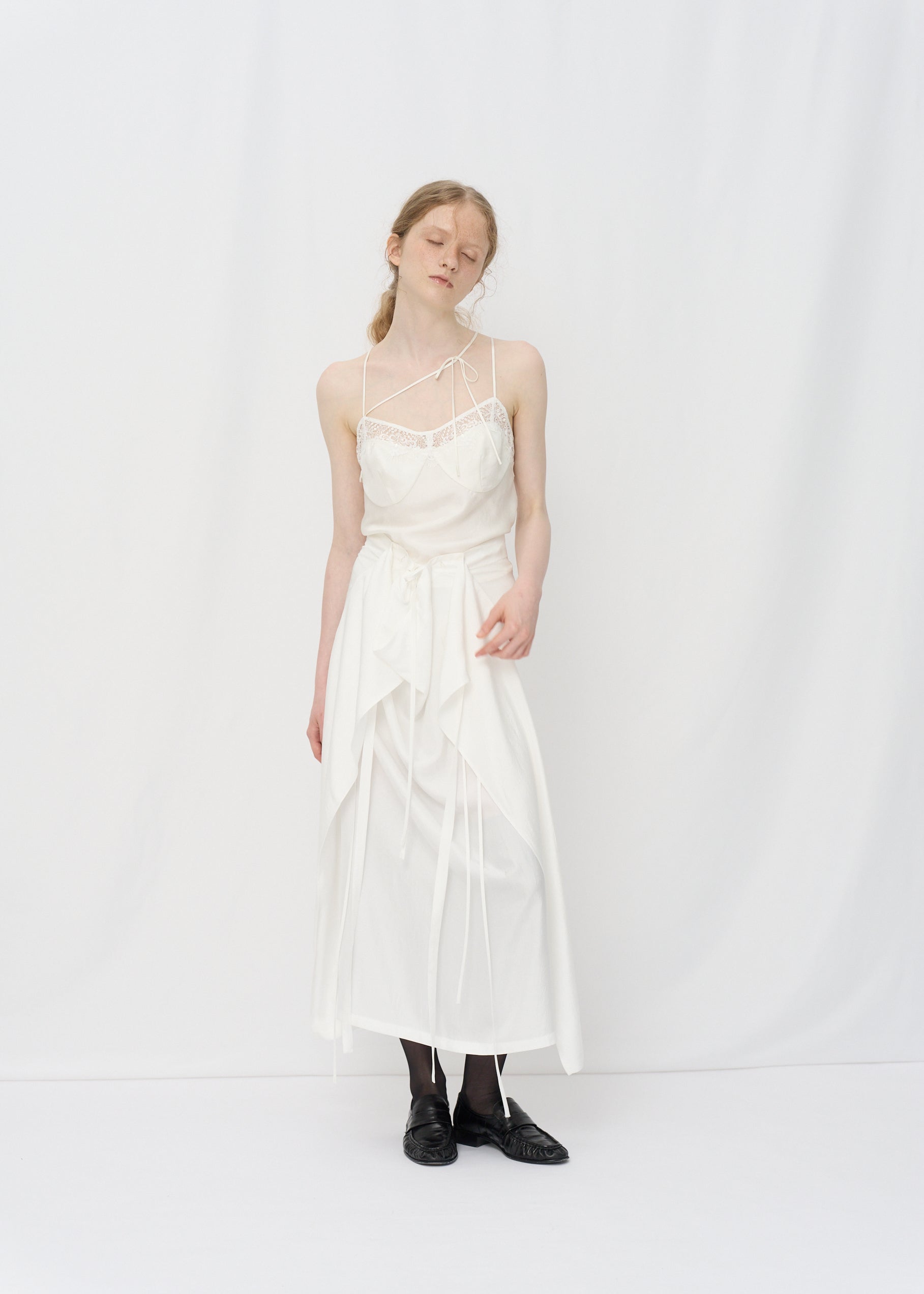 Acetate Wrap Skirt