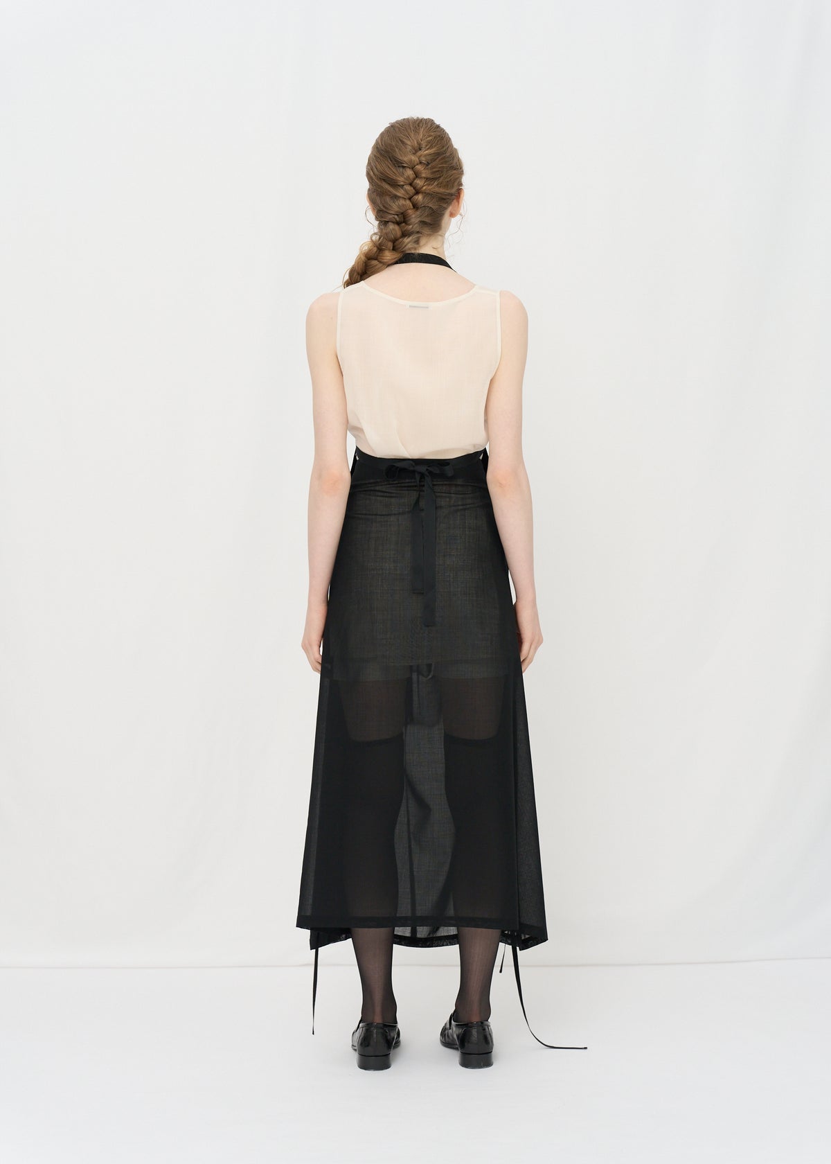Sheer Wool Tank Top