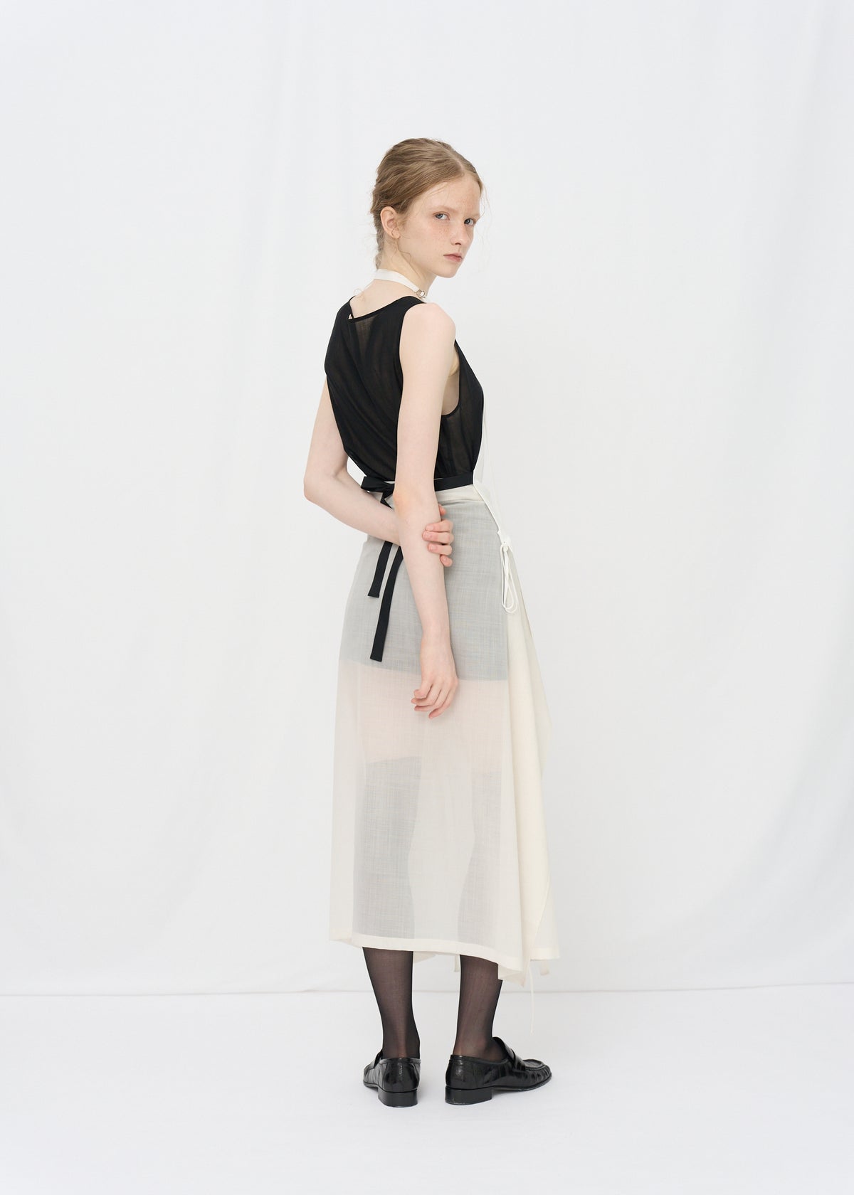 Sheer Wool Tank Top