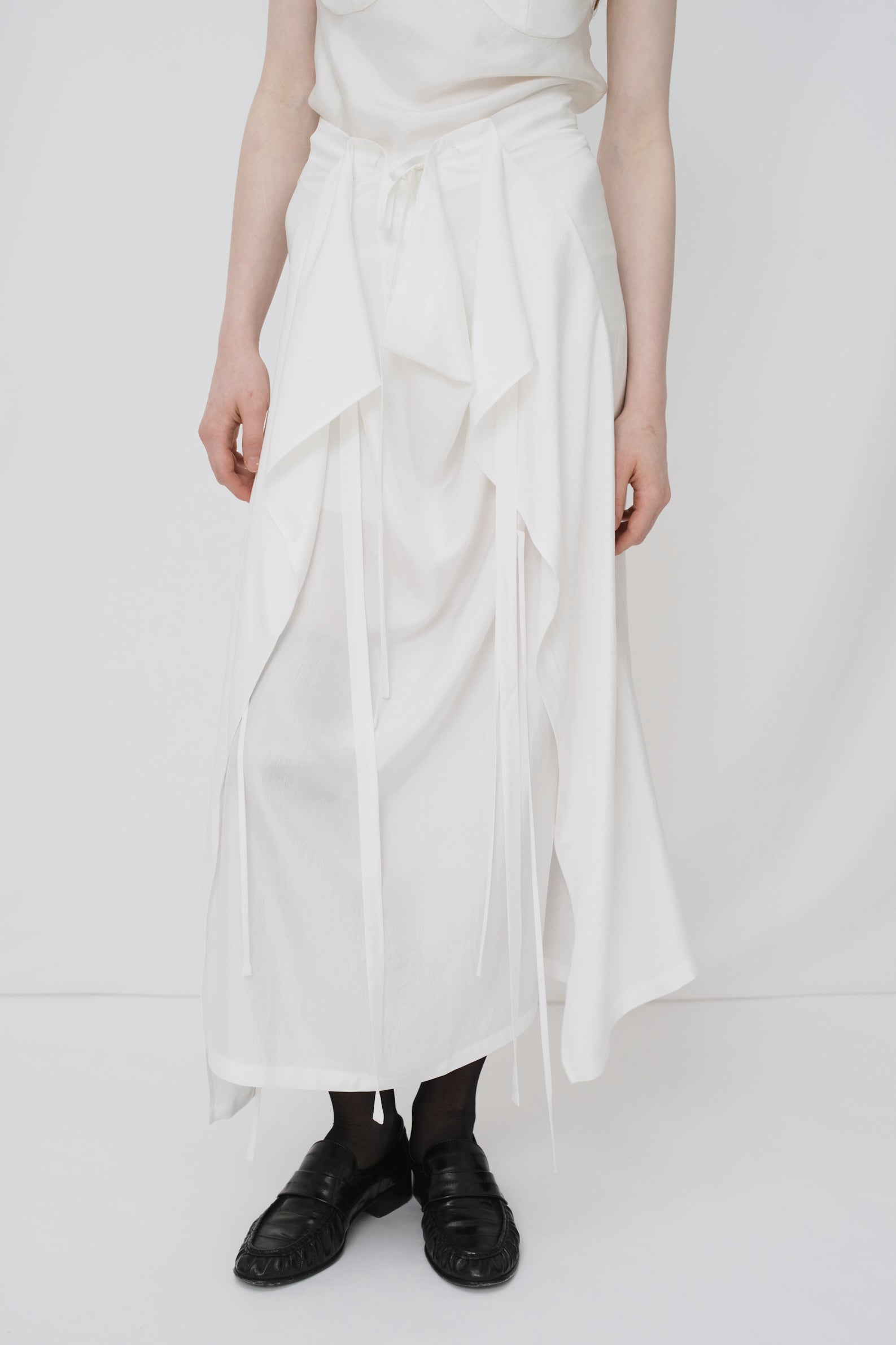 Acetate Wrap Skirt