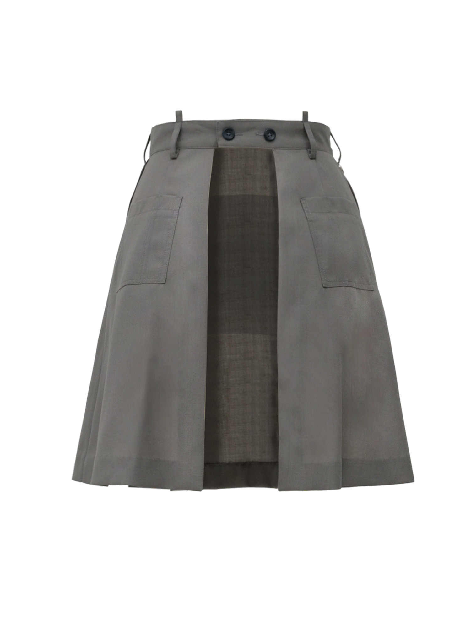 Pleated Skirt Apron