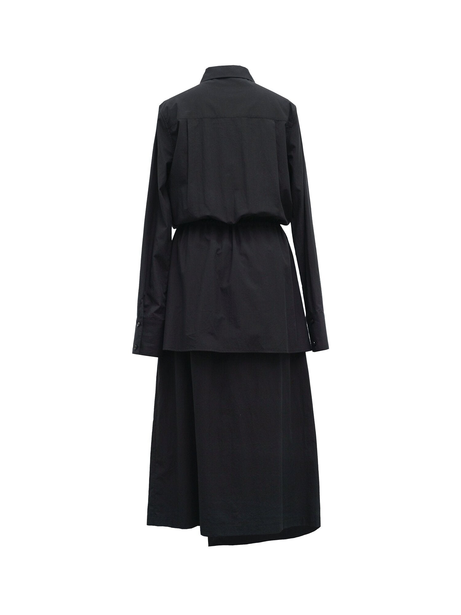 Layered Shirt Dress