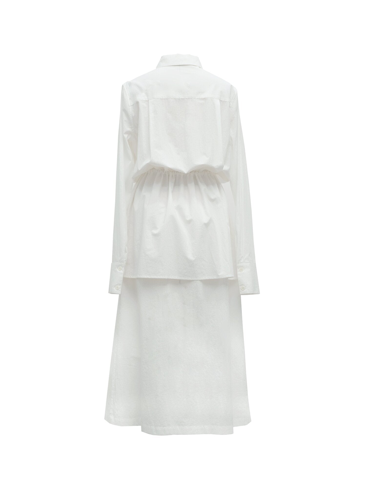 Layered Shirt Dress