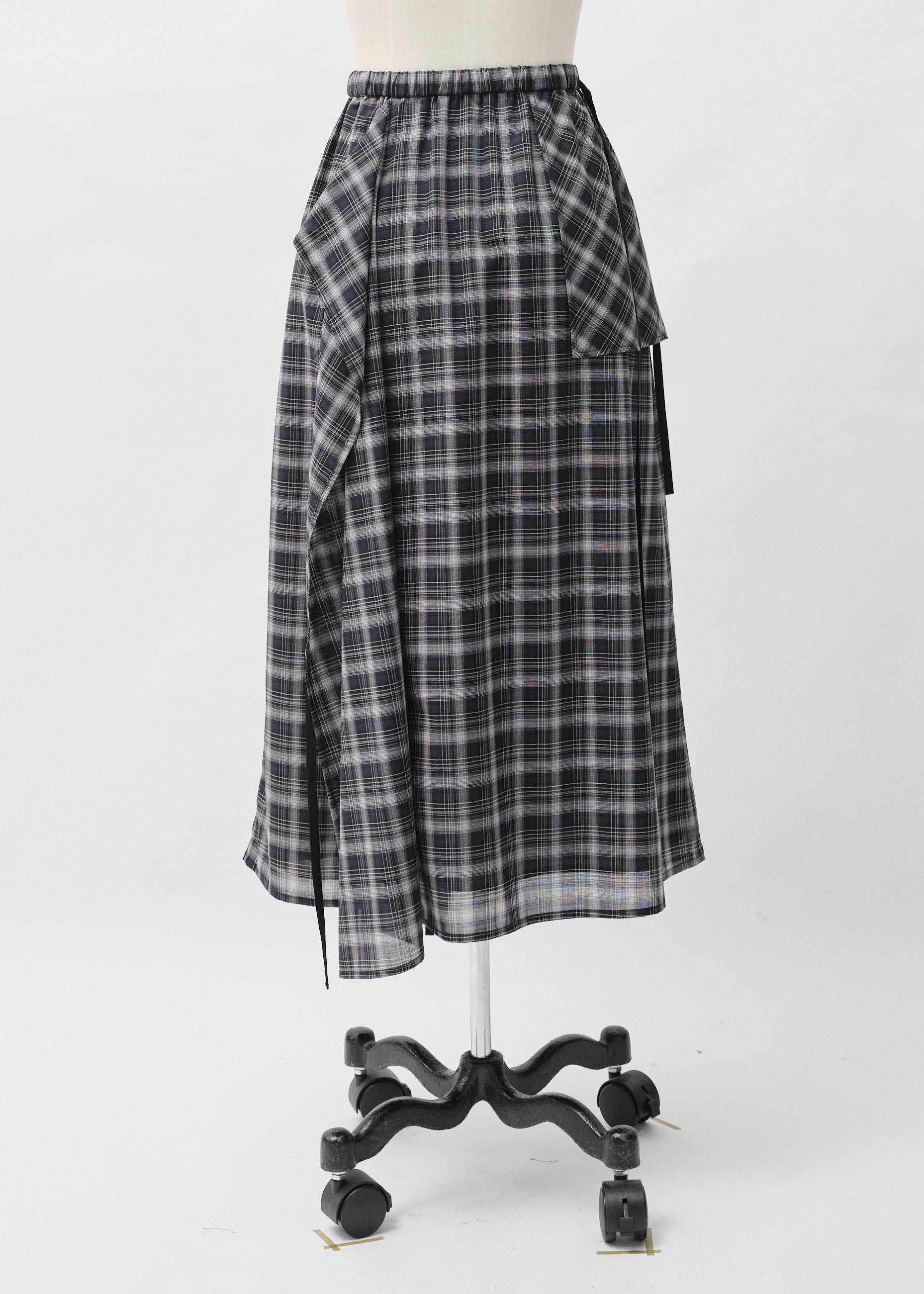 Side Pocket Gathering Skirt (Pre-order)
