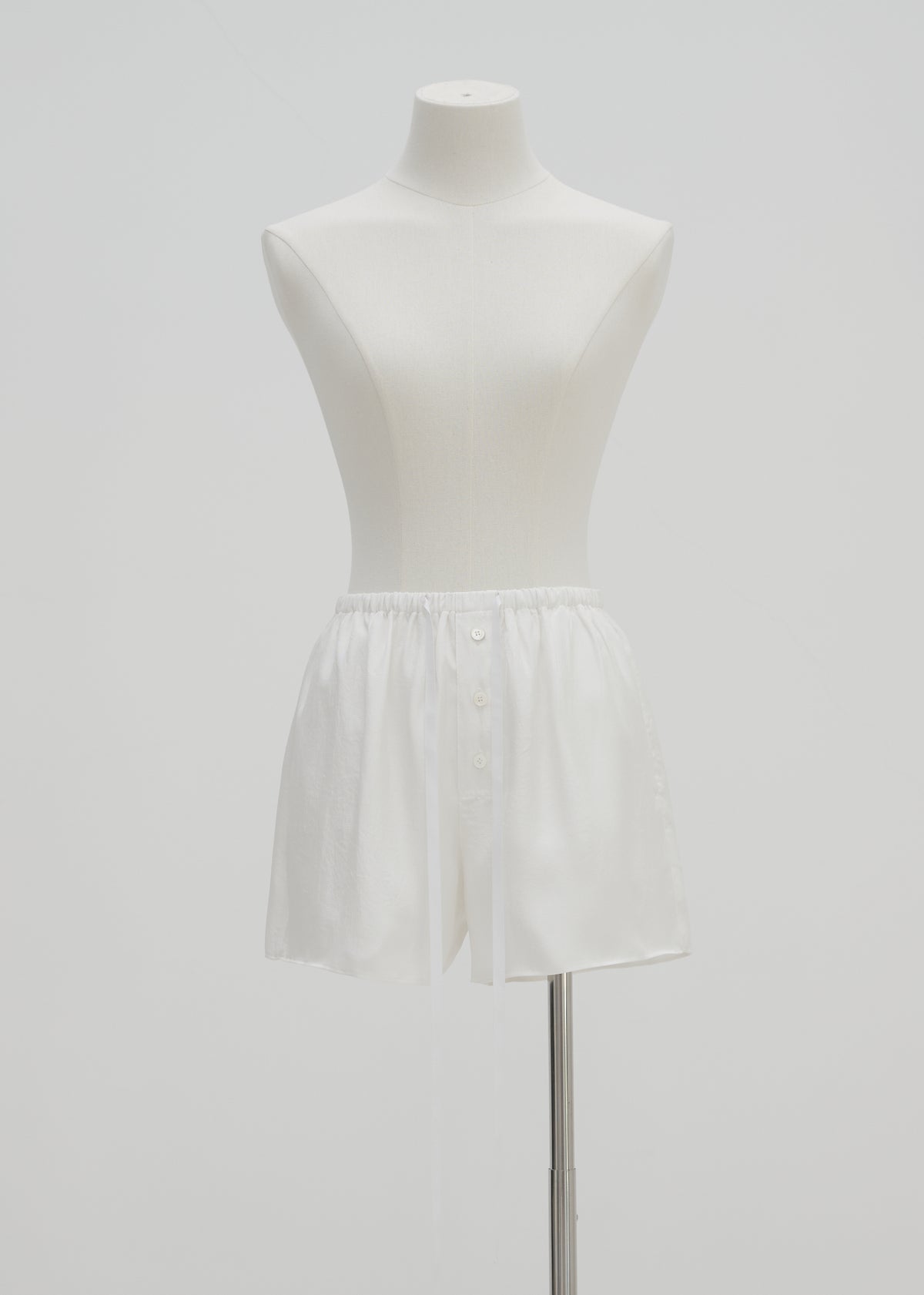 Buttoned Layered Shorts