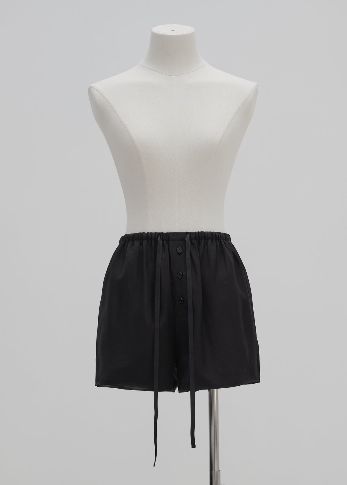 Buttoned Layered Shorts