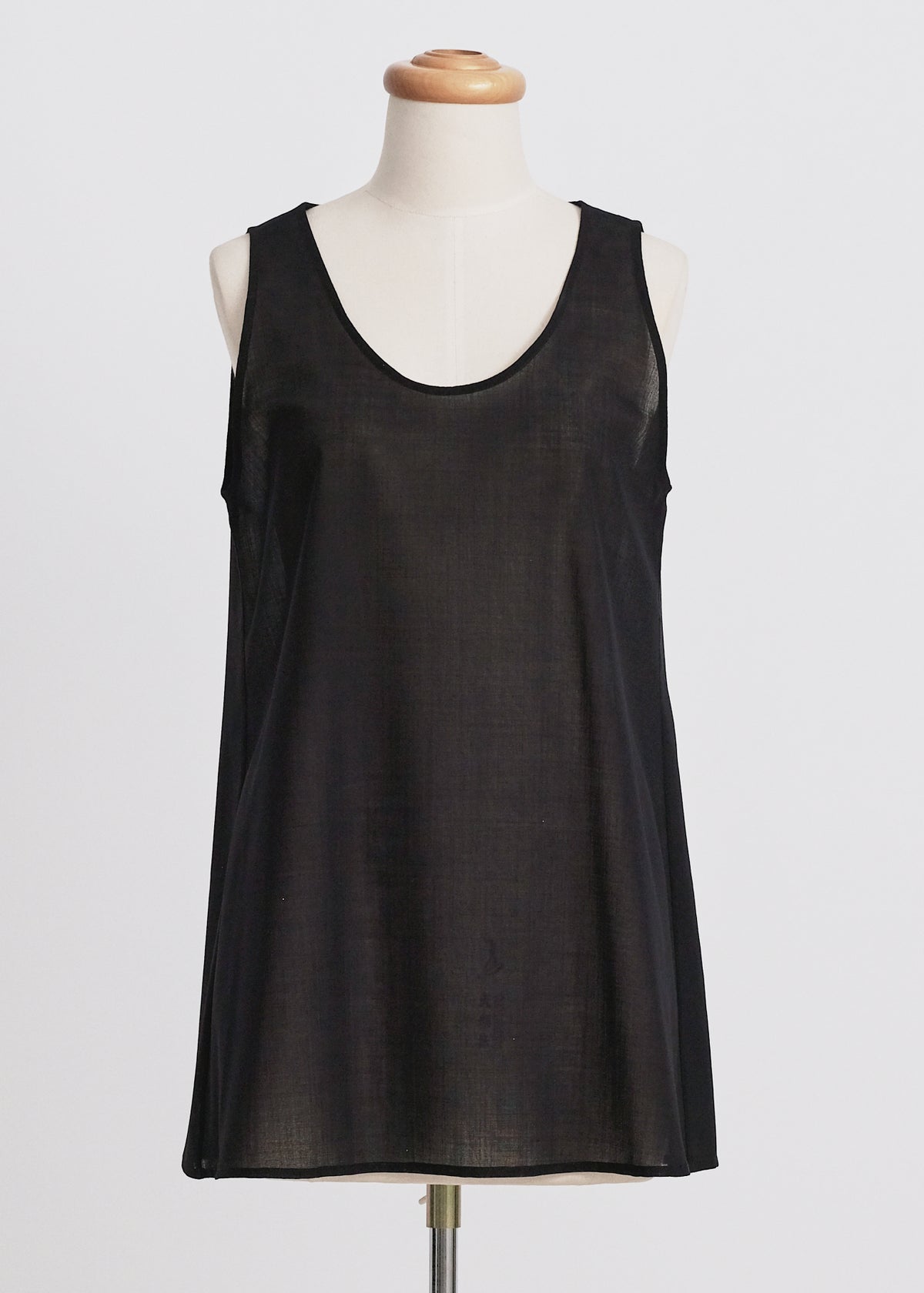Sheer Wool Tank Top