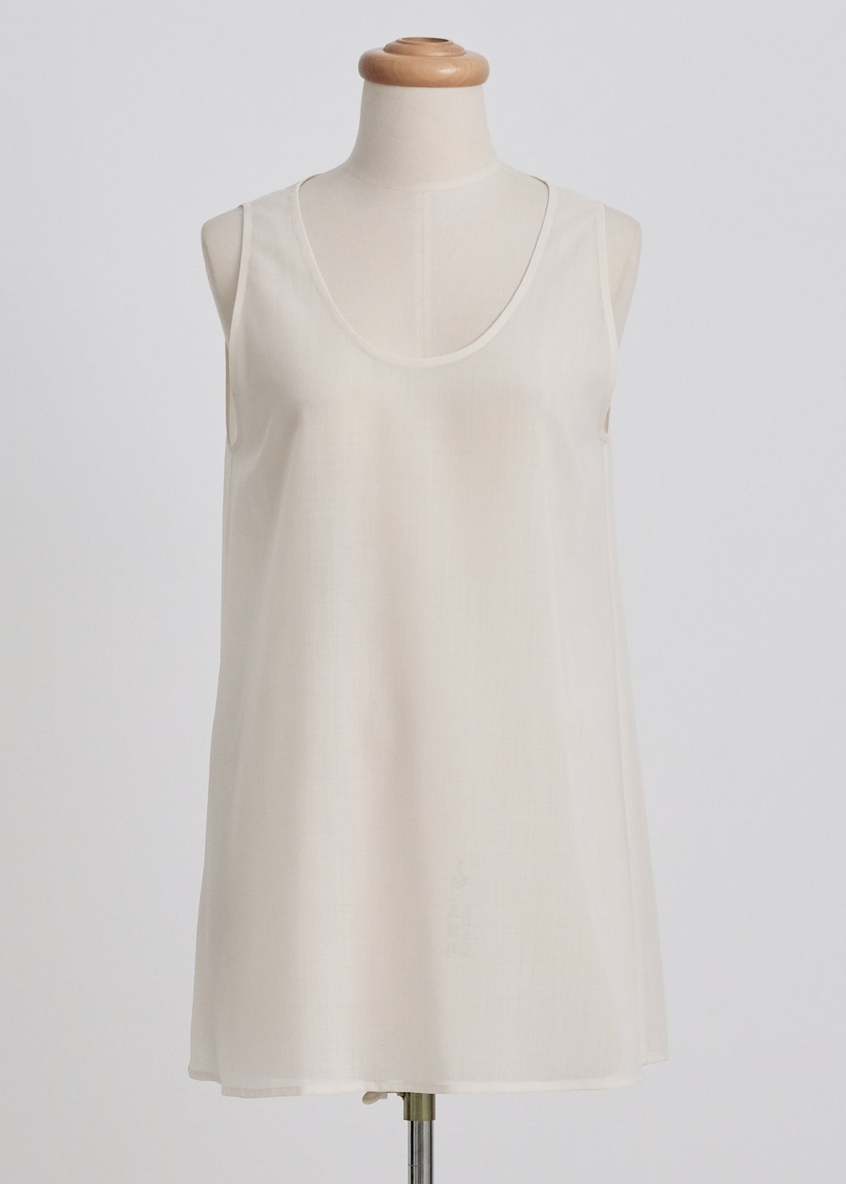 Sheer Wool Tank Top
