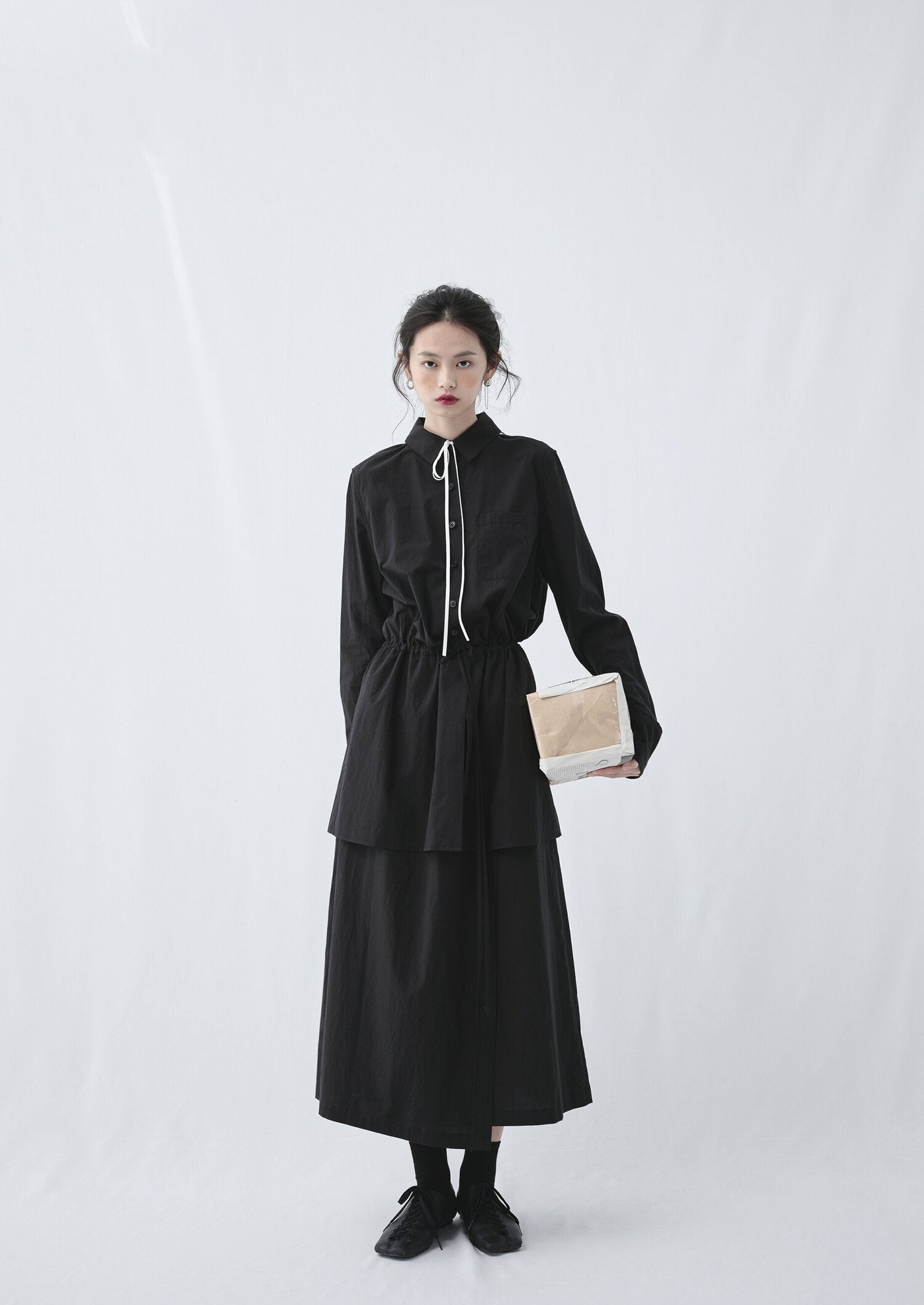 Layered Shirt Dress