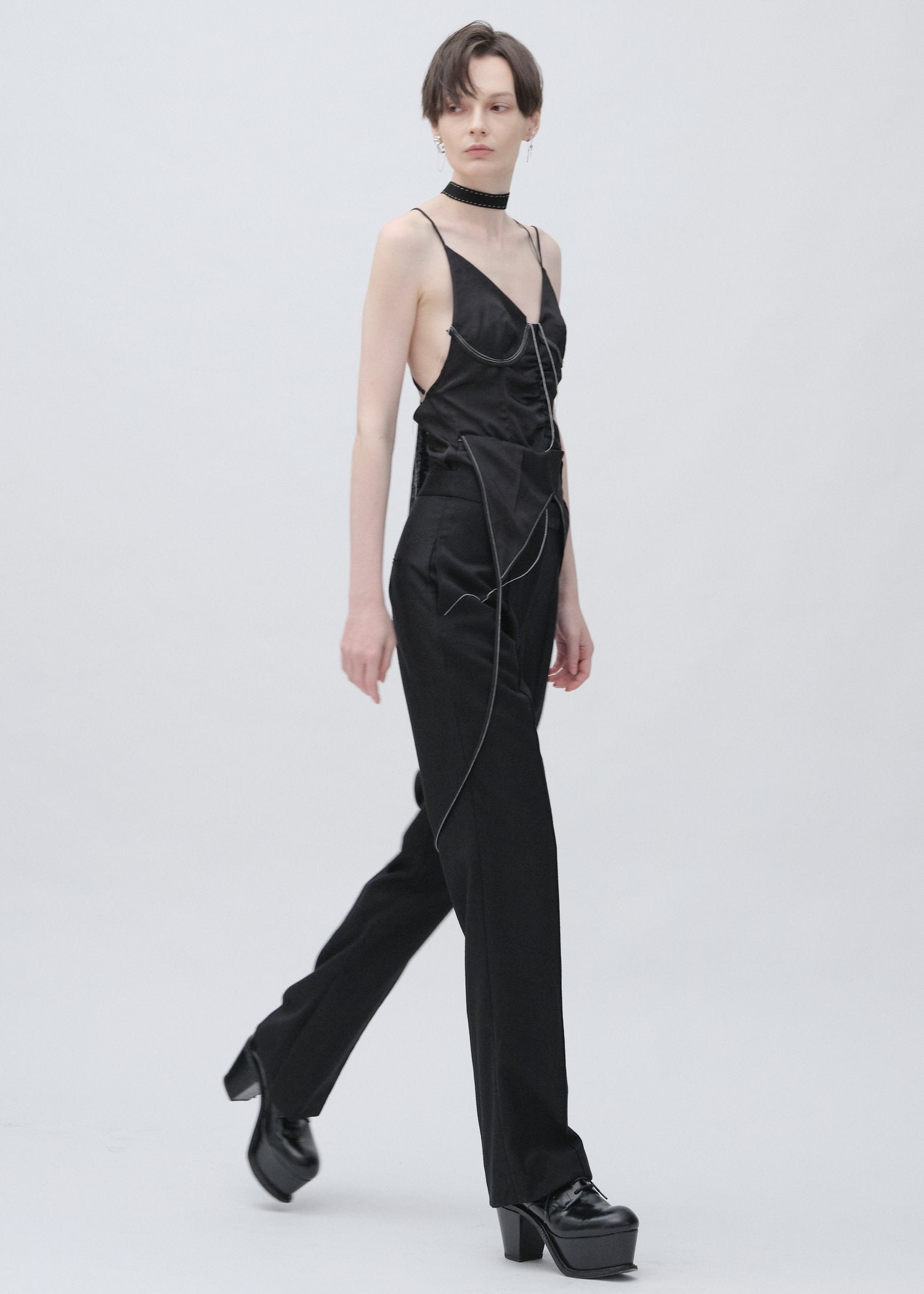 Asymmetric Bra Dress