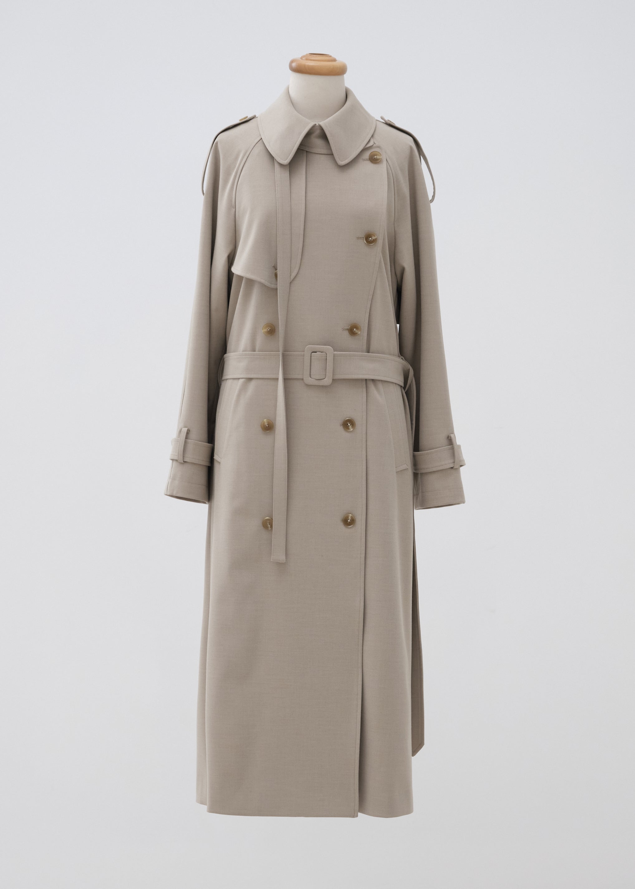 Double-Breasted Trench Coat