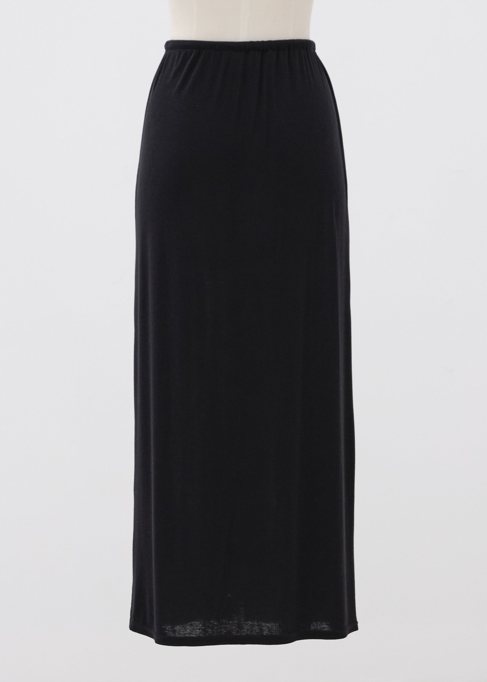 Lyocell-Wool Full-Length Skirt
