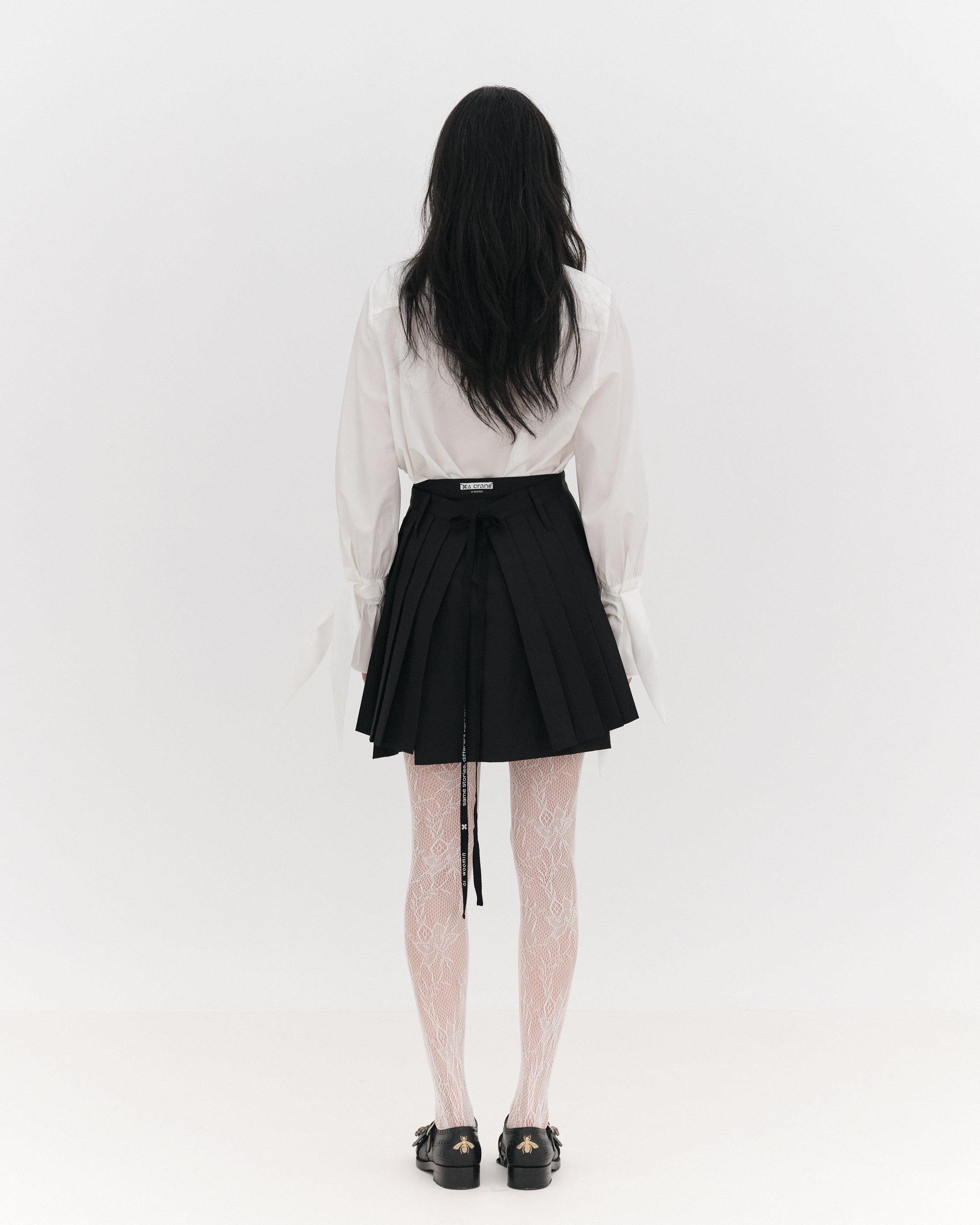 VILLAIN Pleated Skirt