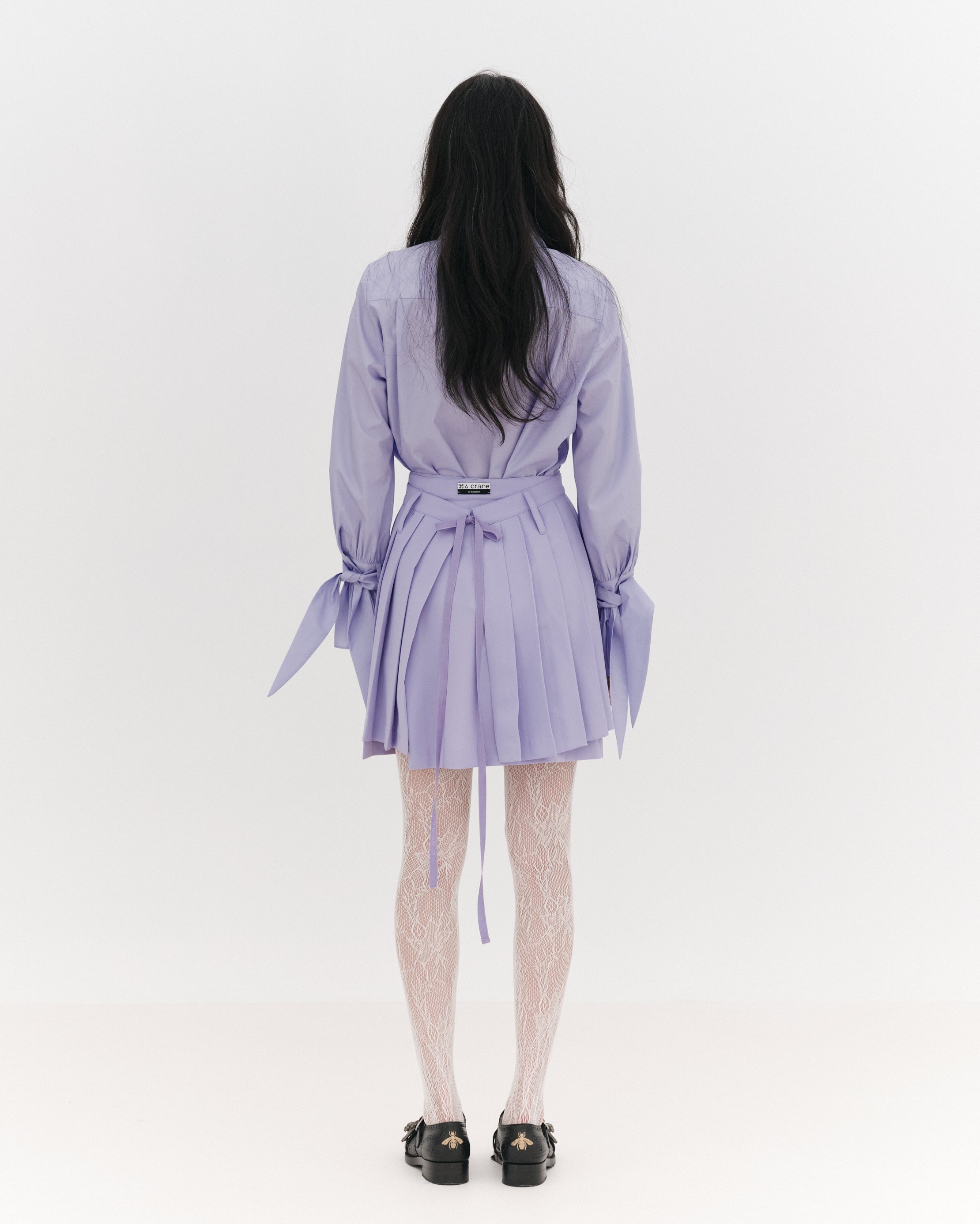 VILLAIN Pleated Skirt
