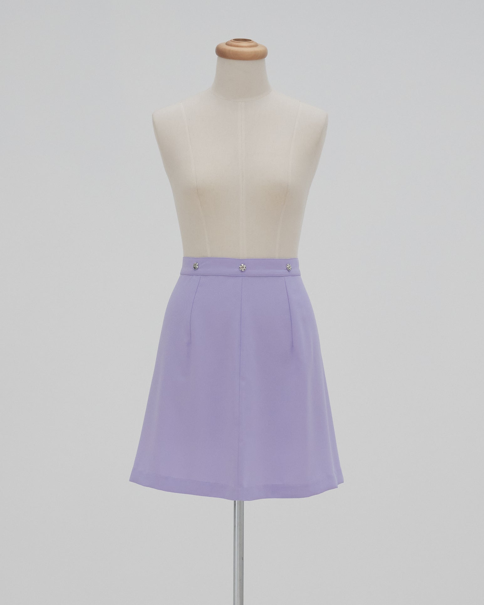 VILLAIN Pleated Skirt